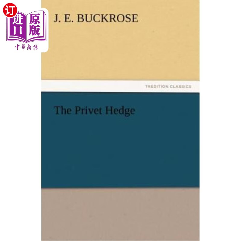 海外直订the privet hedge 女贞树篱