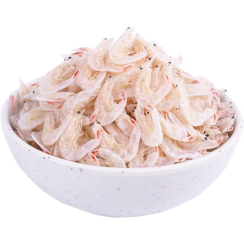 纳嘉新芒种虾皮淡晒海鲜干货熟炊皮海虾浙江台州温岭特产大号虾干250g