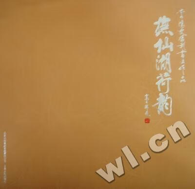 抚仙湖荷韵-李鸿文摄影书法作品 李鸿文【正版】