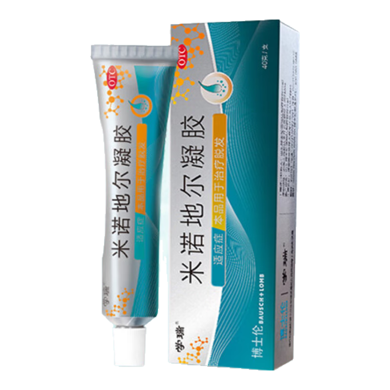 【效期：2026年7月7日】 博士伦学瑞米诺地尔凝胶  免上药器 | 20天用量 | 防脱育