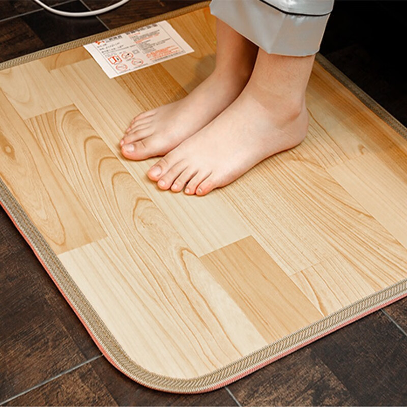 加热地毯韩国进口碳晶石墨烯地暖垫宿舍发热垫子办公室暖脚板子加热垫