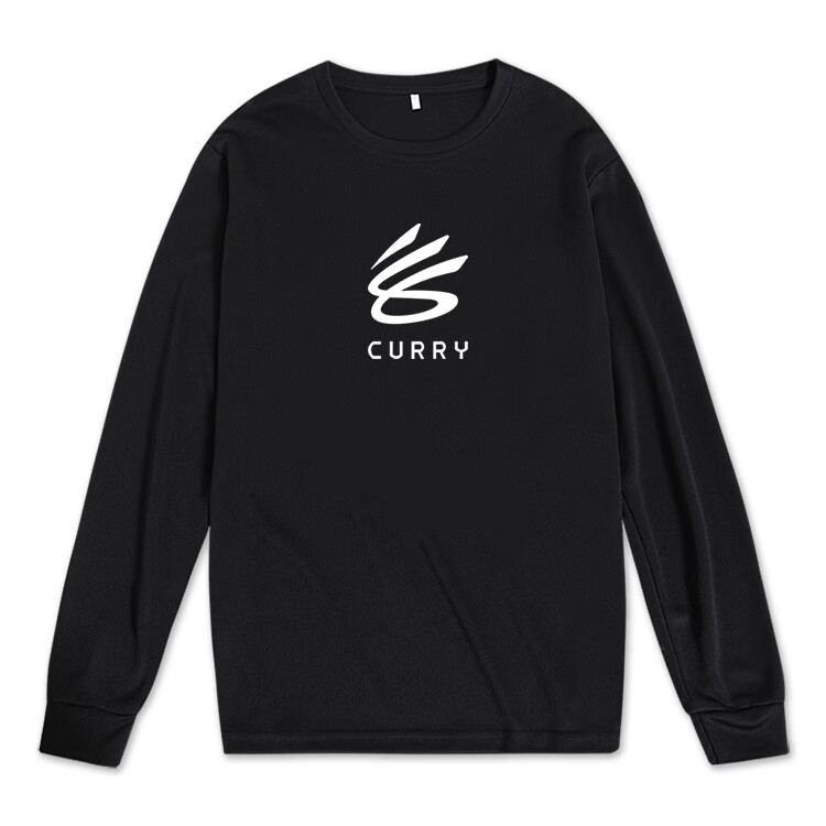 cinessd库k里训练投篮服美式篮球长袖t恤速干男士上衣热身运动新logo