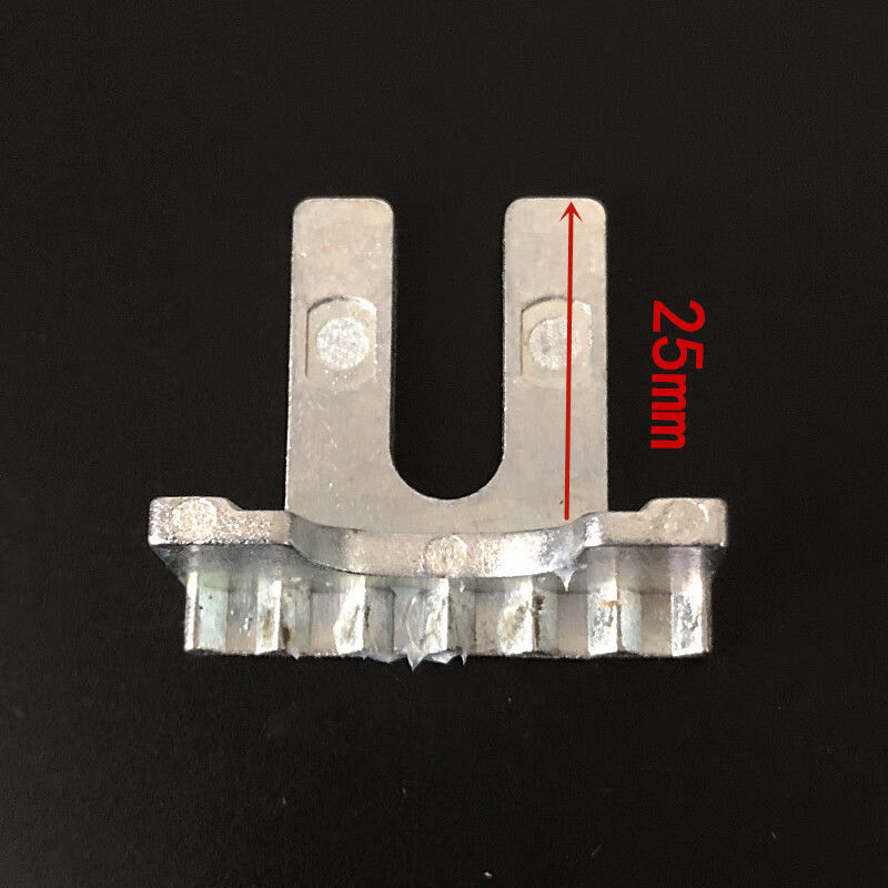 50铝合金平开窗户把手拨叉 u型拨叉把手叉片断桥铝门窗户配件 25mm