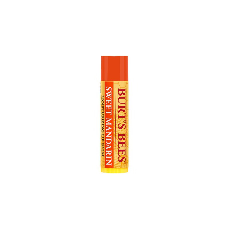 小蜜蜂（Burt'sBees）伯特小蜜蜂 润唇膏 唇膜 经典皇牌甜橘味 男女可用4.25g 美国进口