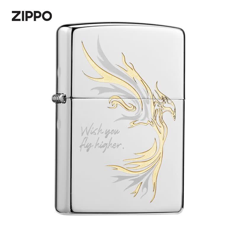 ZIPPO之宝打火机 飞鸿 镜面镀铬 打火机  煤油防风打火机怎么看?