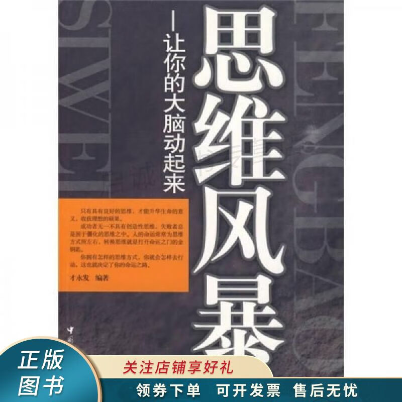 思维风暴：让你的大脑动起来 才永发
