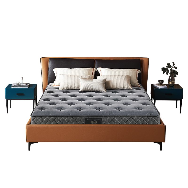 慕思床垫 比利时进口乳胶7区独立筒弹簧软硬两面用竹炭面料床垫 净芯AIR(1500*2000*220)