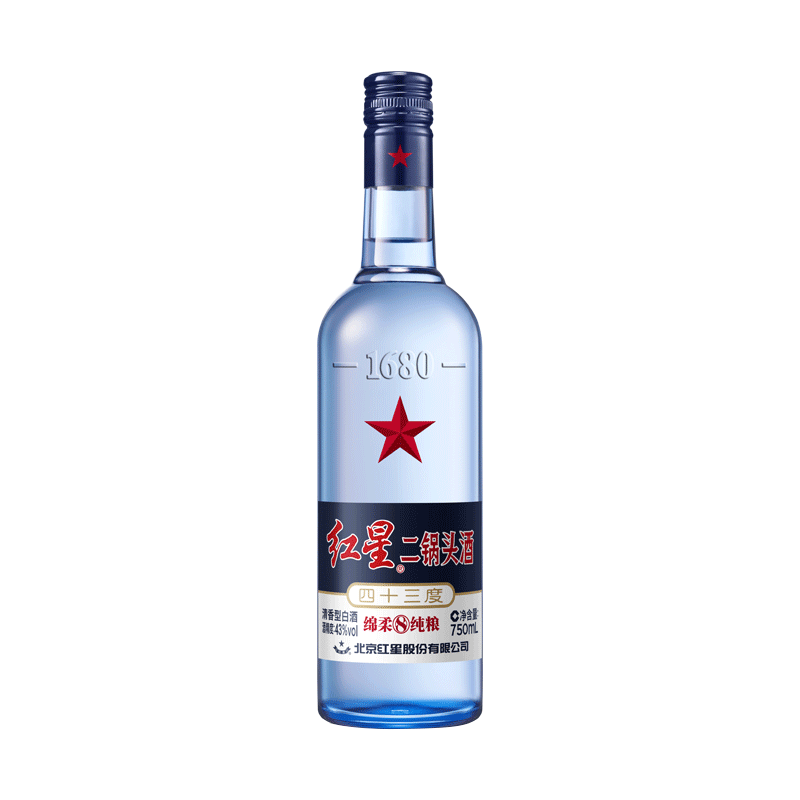 红星蓝瓶二锅头价格走势分析，为您推荐最适合口感的白酒