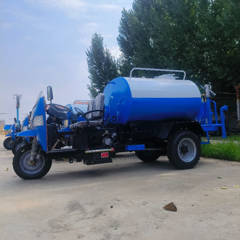 三轮柴油雾炮洒水车农用机动柴油三轮洒水车园林绿化工程喷洒水车