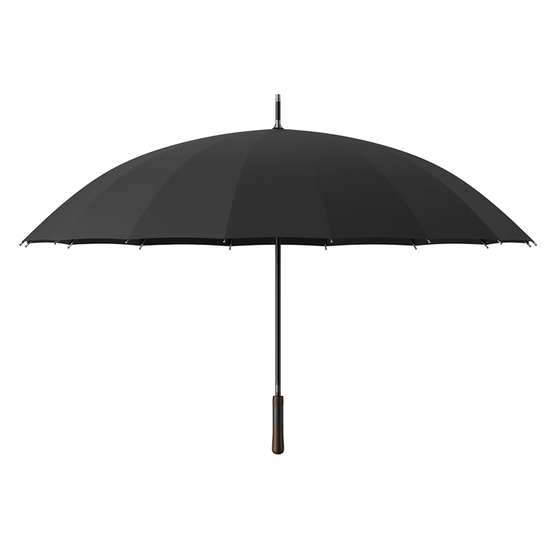 左都（ZUODU）雨傘長柄傘大號(hào)長把超大號(hào)雨傘加固加厚結(jié)實(shí)抗風(fēng)三人加大雙人傘