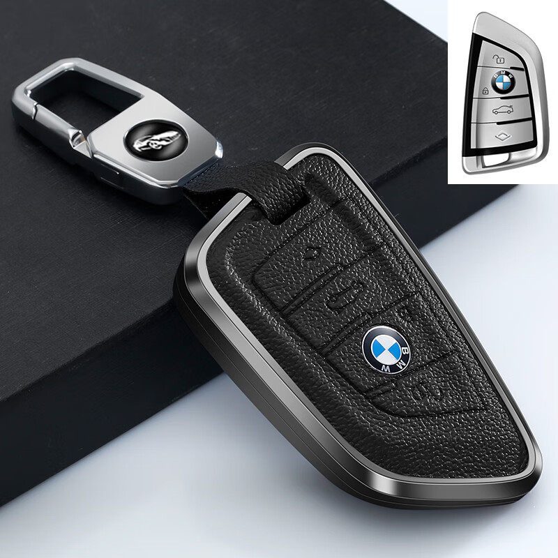 卡舒尔适用2022款宝马x5钥匙套男士5系五530刀锋525扣3系三女x1x3x6壳