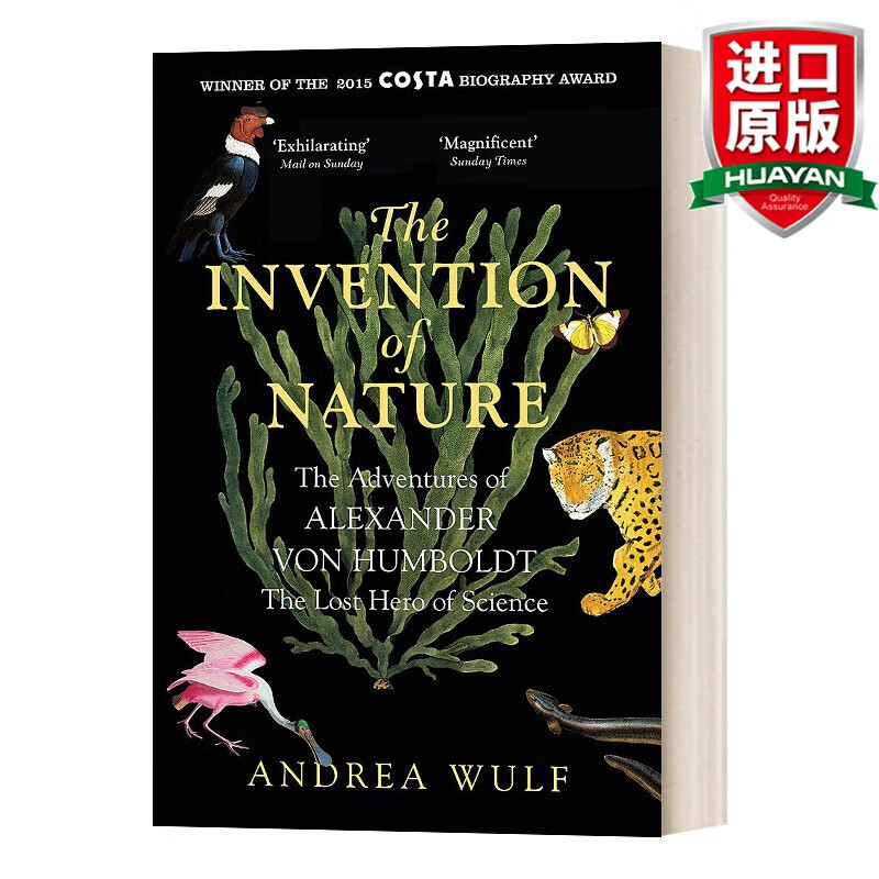 The Invention of Nature 英文原版 自然的造物 洪堡的新世界 科学历史 英文版 进口英语原版书籍