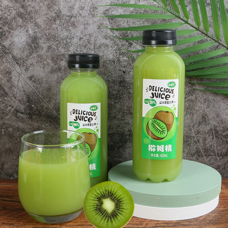 妙趣友益生菌果味饮料 清爽不腻团购批发 猕猴桃味420ml*6瓶