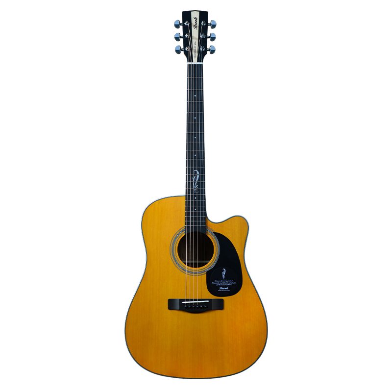 Brook布鲁克民谣吉他V12G-DCM41复古色缺角-价格走势查询和用户评测|吉他历史价格查询软件哪个好用