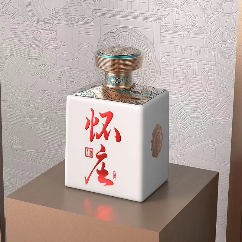 贵州老字号 茅台镇怀庄酒 回忆1988 酱香型纯粮白酒 整箱4瓶 500ml/瓶 精美礼盒装