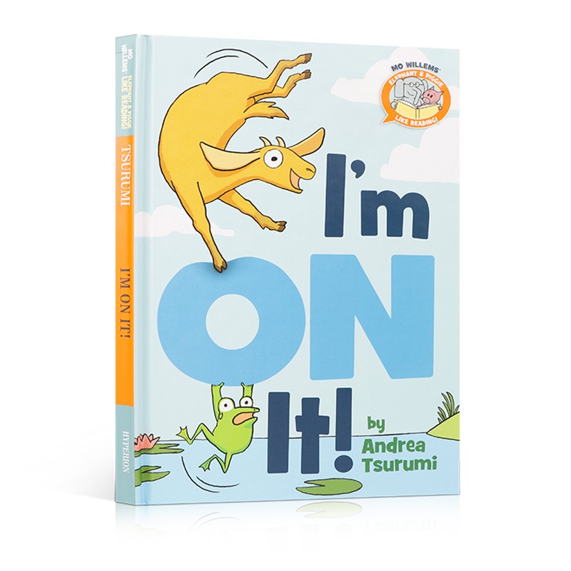 英文原版 elphant and piggie like reading :im on it!