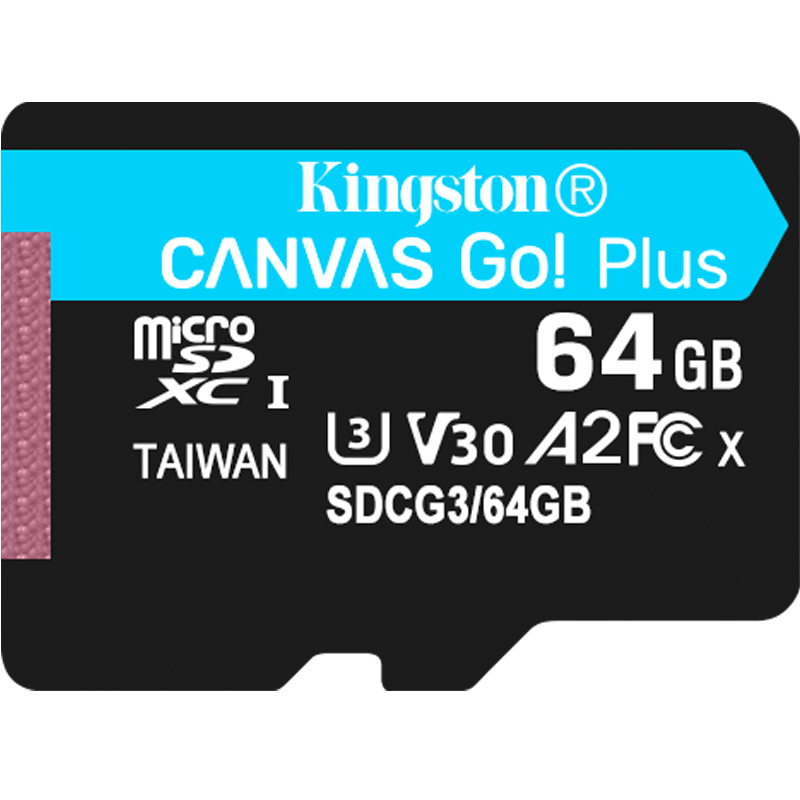 金士顿（Kingston）64GB TF（MicroSD）存储卡 行车记录仪内存卡 手机内存卡 U3 V30 A2 4K 读速170MB/s 58.8元