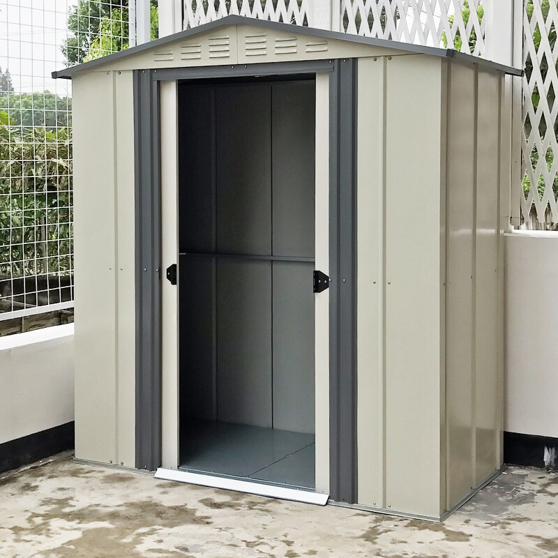 户外花园工具房活动房 户外移动简易房子组装储物房间花园工具房活动