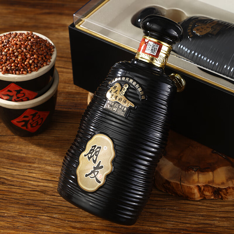 朋友珍藏 酱香型白酒 古法酱香纯粮酿造 收藏送礼商务宴请 53度 500mL 6瓶 /箱（6瓶）礼盒装