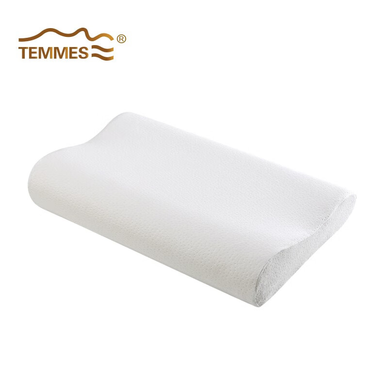 TEMMES 丹麦泰梅斯 6-12岁夏季青少年枕学生宿舍专用记忆棉慢回弹枕头 (3-12岁)枕芯可调节高度 单只