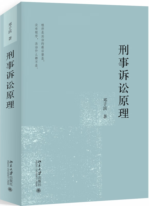 刑事诉讼原理