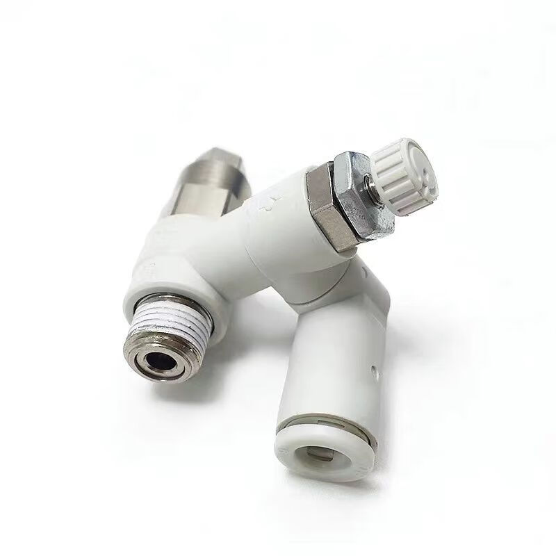 smc型先导式调速节流阀单向阀asp330f-01-08s 1只 asp330f-01-06s