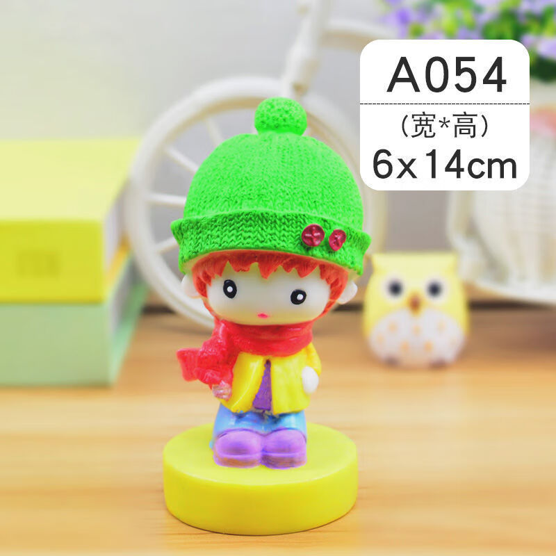 涂色石膏娃娃彩绘白胚 儿童diy手工制作搪胶陶瓷摆地摊存钱罐玩具 a