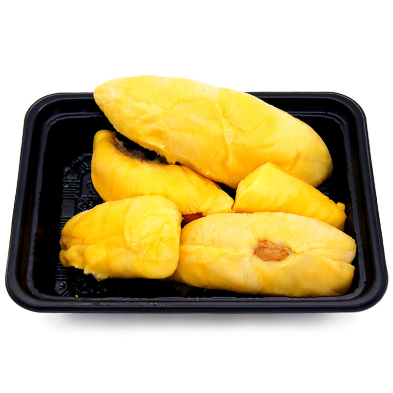 晨木鲜生 马来西亚猫山王榴莲肉d197液氮榴莲肉冷冻榴莲肉冷冻榴莲