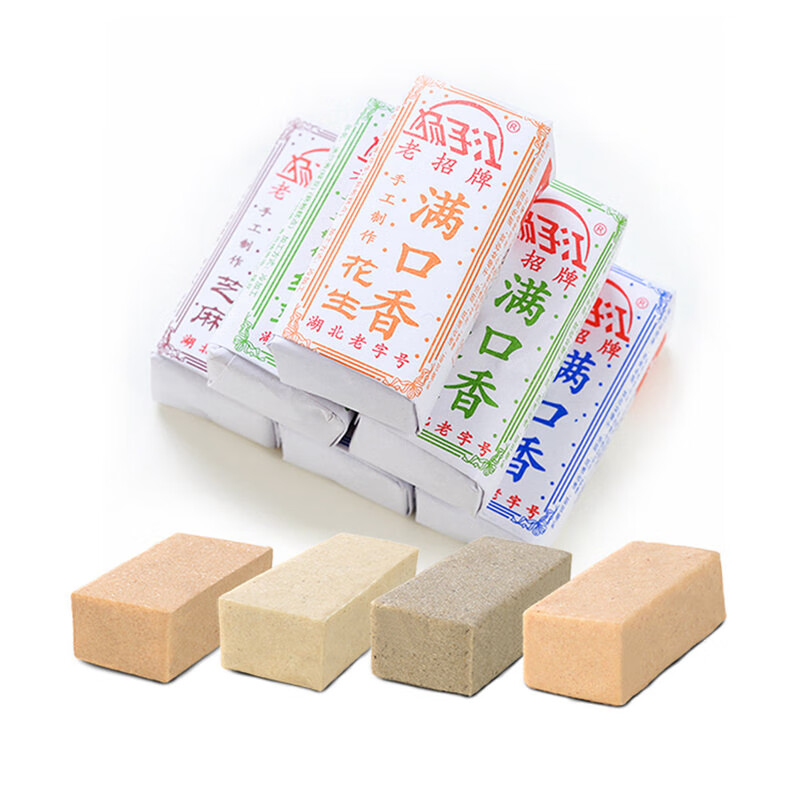 転喆堂 扬子江满口香湖北特产芝麻糕桂花绿豆花生等入口即化糕点 宓蝶