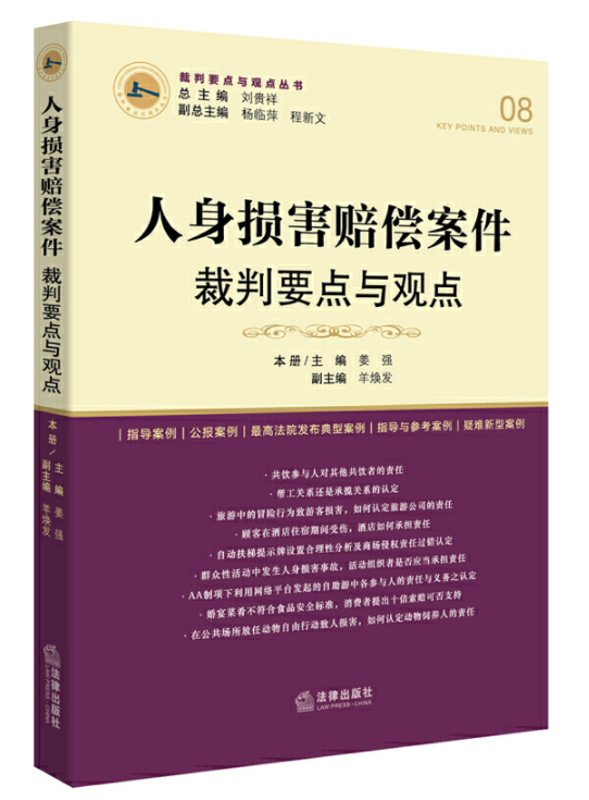 裁判要点与观点从书：人身损害赔偿案件裁判要点与观点