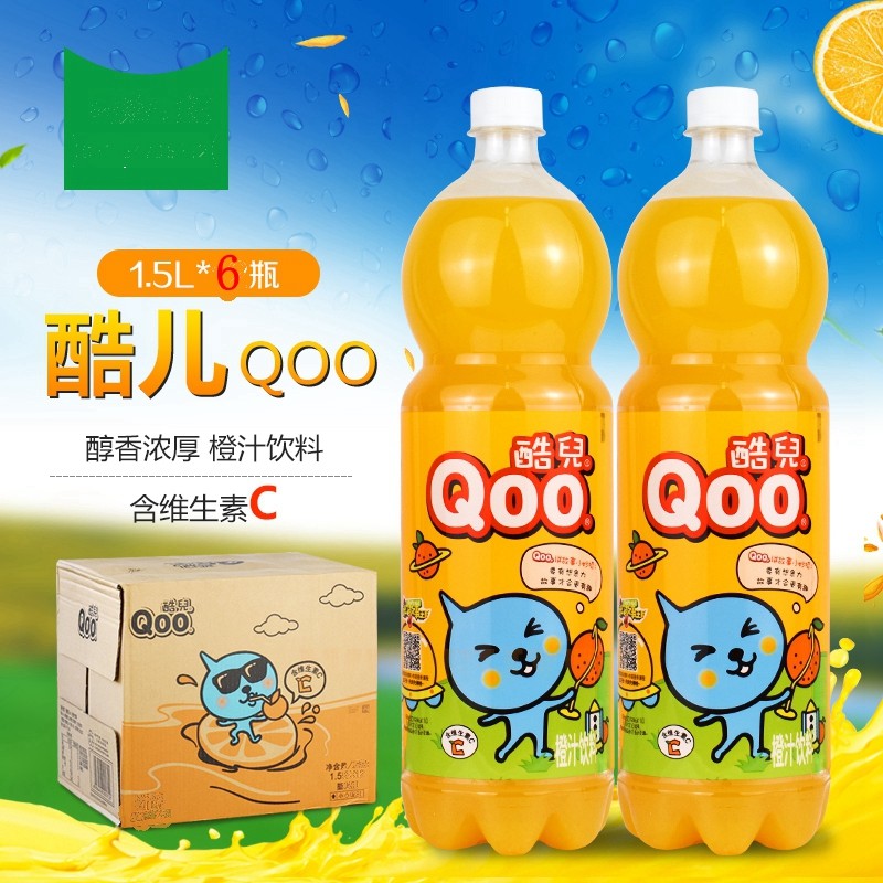 可口可乐酷儿果汁美汁源1.
