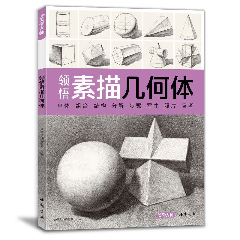 【书豪图书官方直发】领悟素描几何体