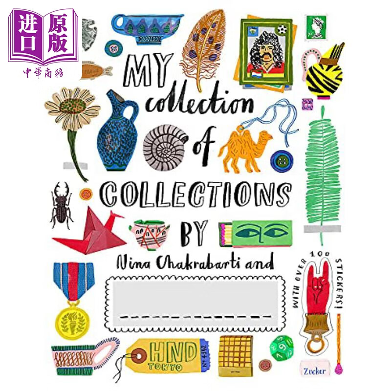 my collection of collections 我的收藏本 英文原版儿童益智图书
