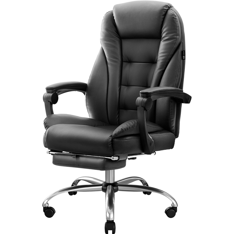 黑白调 （Hbada）J5 办公椅 电脑椅 老板椅 人体工学椅子 皮椅转椅可躺 J5-标准版 488元