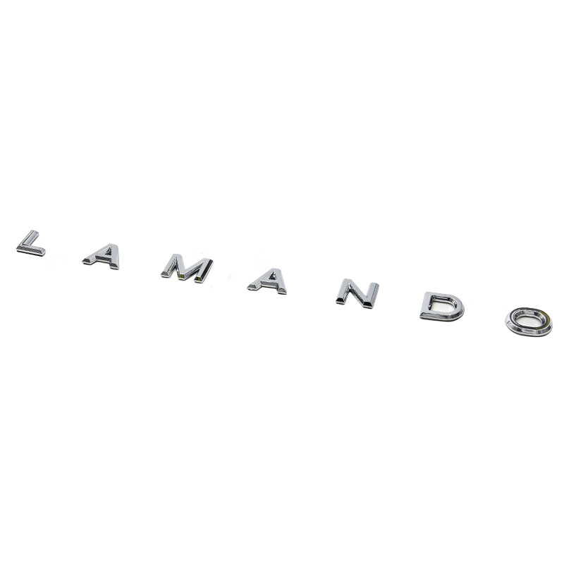 凌渡英文字母贴尾标lamando车标个性改装装饰 后尾字母贴 凌渡