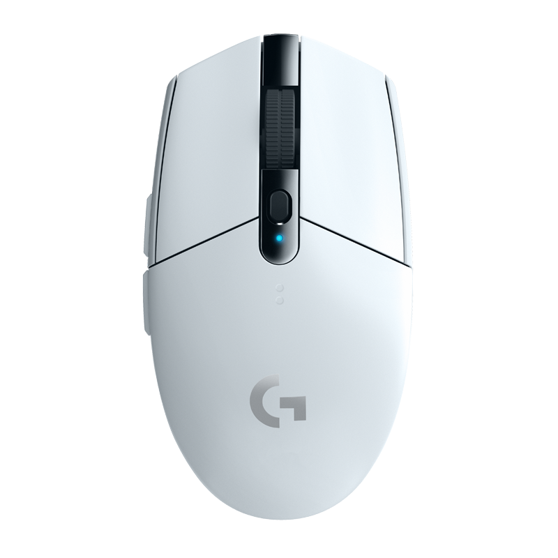 罗技（G）G304 LIGHTSPEED无线鼠标 游戏鼠标 轻质便携 绝地求生FPS鼠标英雄联盟LOL吃鸡 生日礼物 白色174元