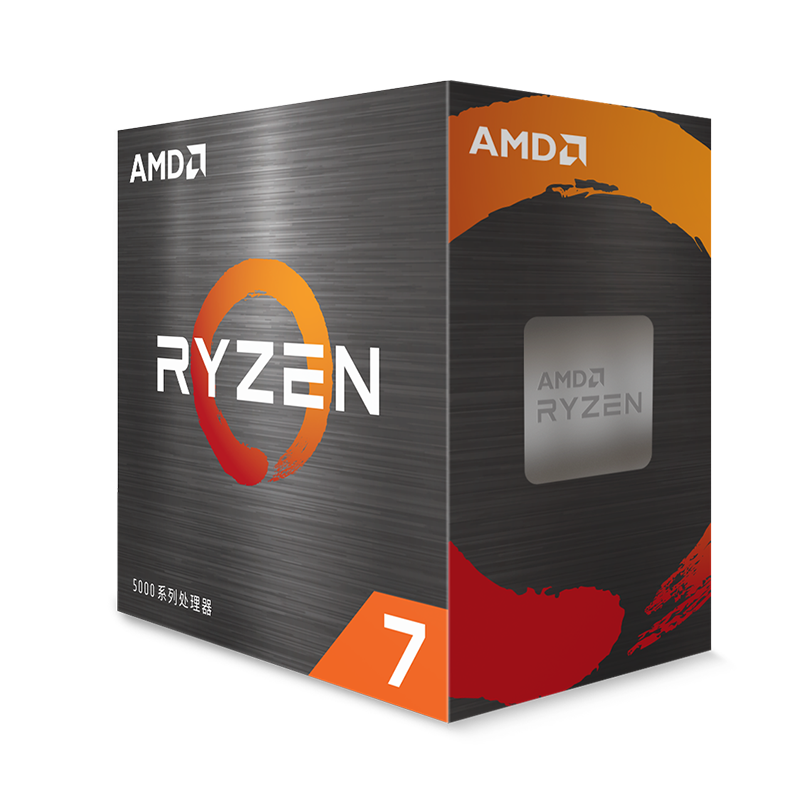 AMD 锐龙 R7-5700X CPU 3.4GHz 8核16线程