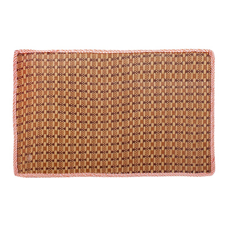 憨憨宠 宠物凉席垫窝垫 方形圆形编织凉席 长方形编织凉席(43*32cm)