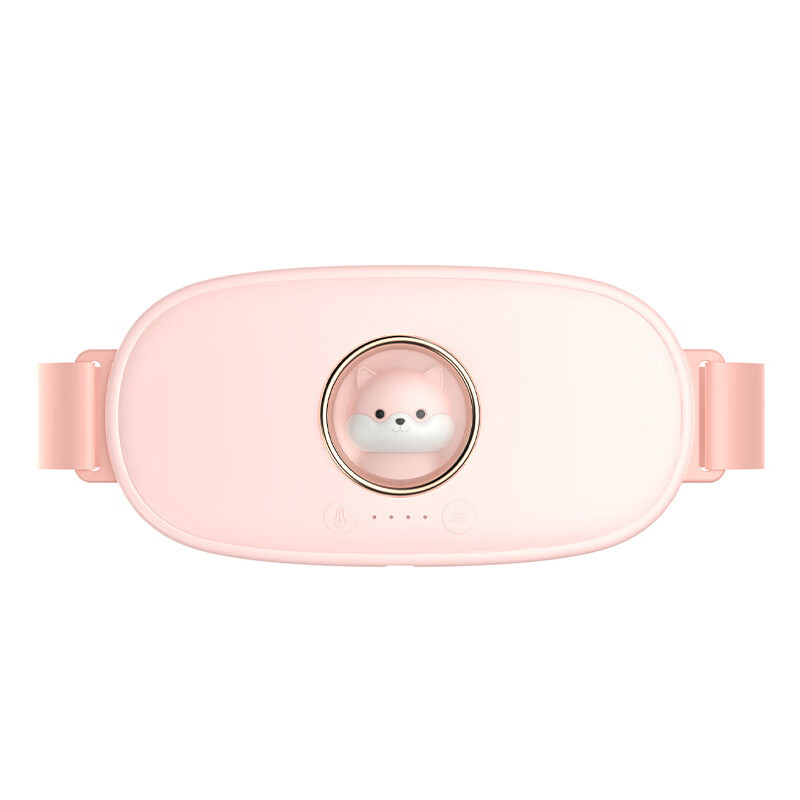 升级款太空舱暖宫腰带大姨妈神器充电暖宫宝保暖热敷智能萌宠暖宫护腰带养生器械 白色 萌宠暖宫腰带