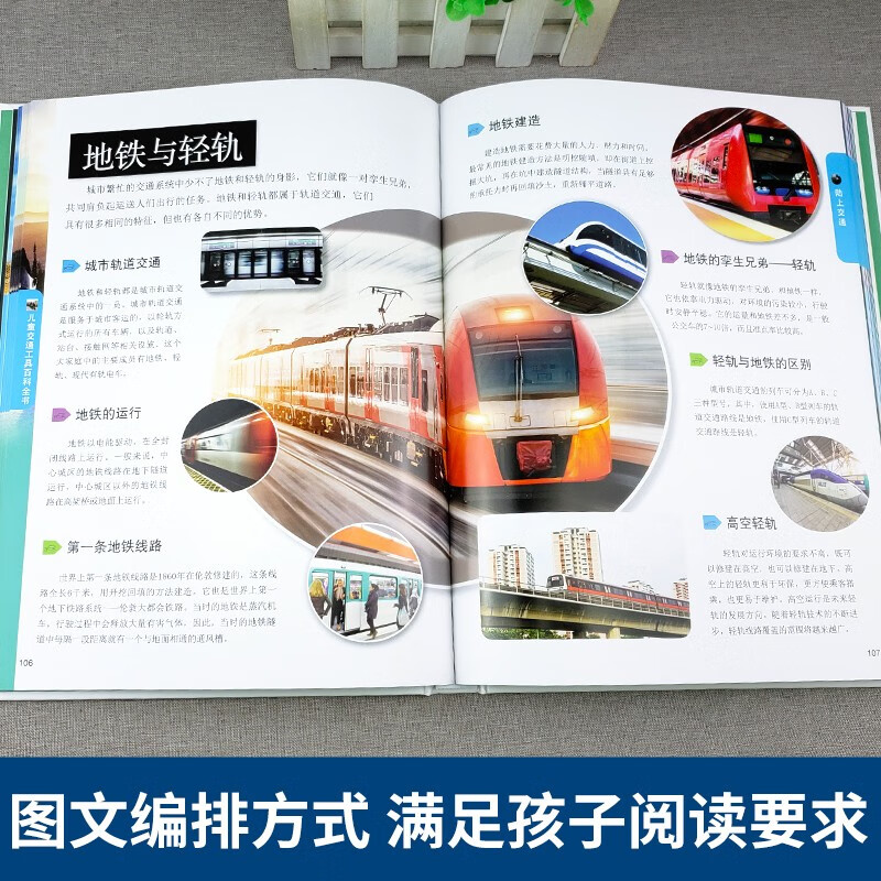 儿童百科全书（全4册）地球大百科+海洋百科全书+人体百科全书+交通工具百科全书详情图