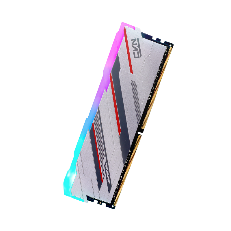 COLORFUL 七彩虹 CVN系列 DDR4 3600MHz RGB 台式机内存 灯条 淡紫色 16GB 8GBx2 CVN Guardian捍卫者