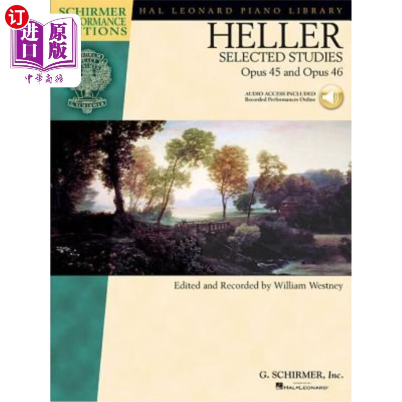 piano studies opus 45 46[with cd 海勒-钢琴研究选集,作品45&