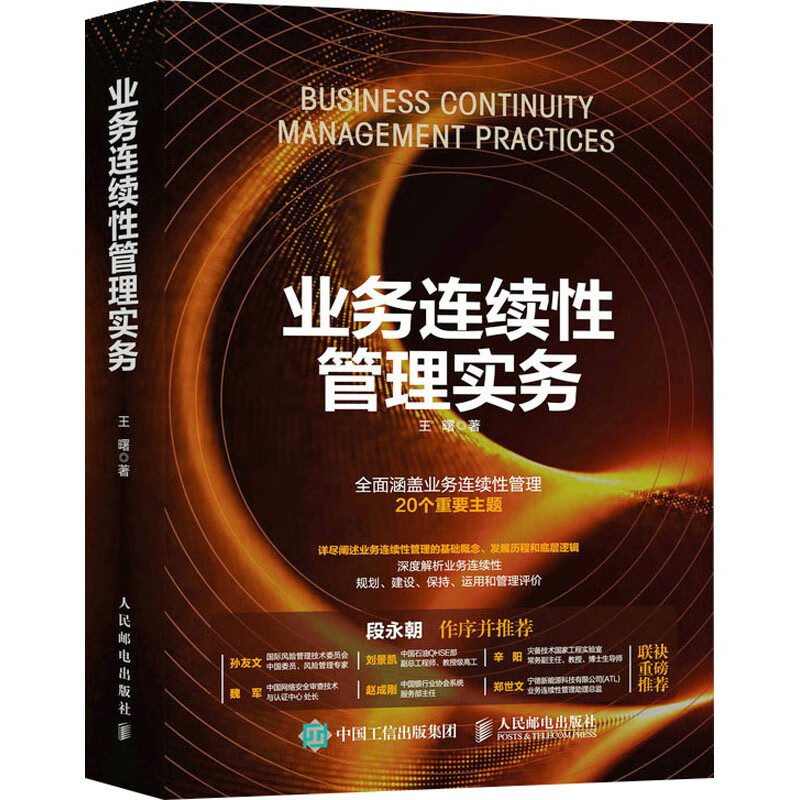 业务连续性管理实务 图书