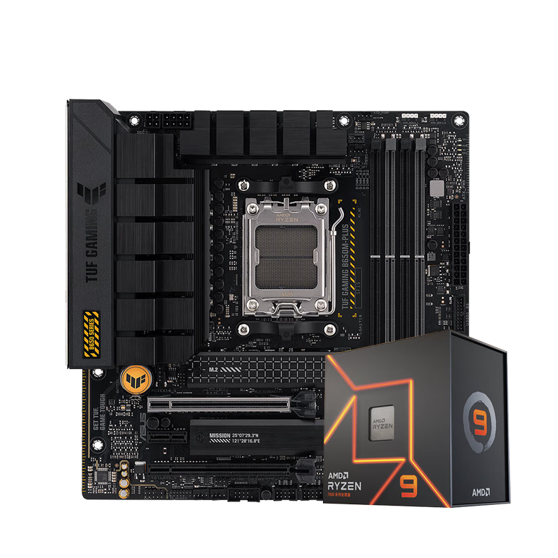 ˶ASUSB650/B850AMDߴ7500F 7800X3D 9800X3D CPUװ Uװ TUF GAMING B650M-PLUS  AMD ɢƬ R7 78ʵ3099Ԫ