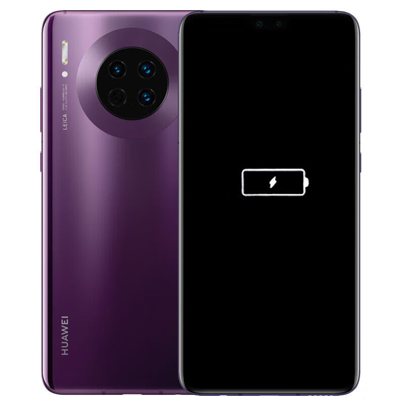 仿真mate 30 20 pro 上交展示可亮屏模型机 华为mate30紫色【可亮屏】