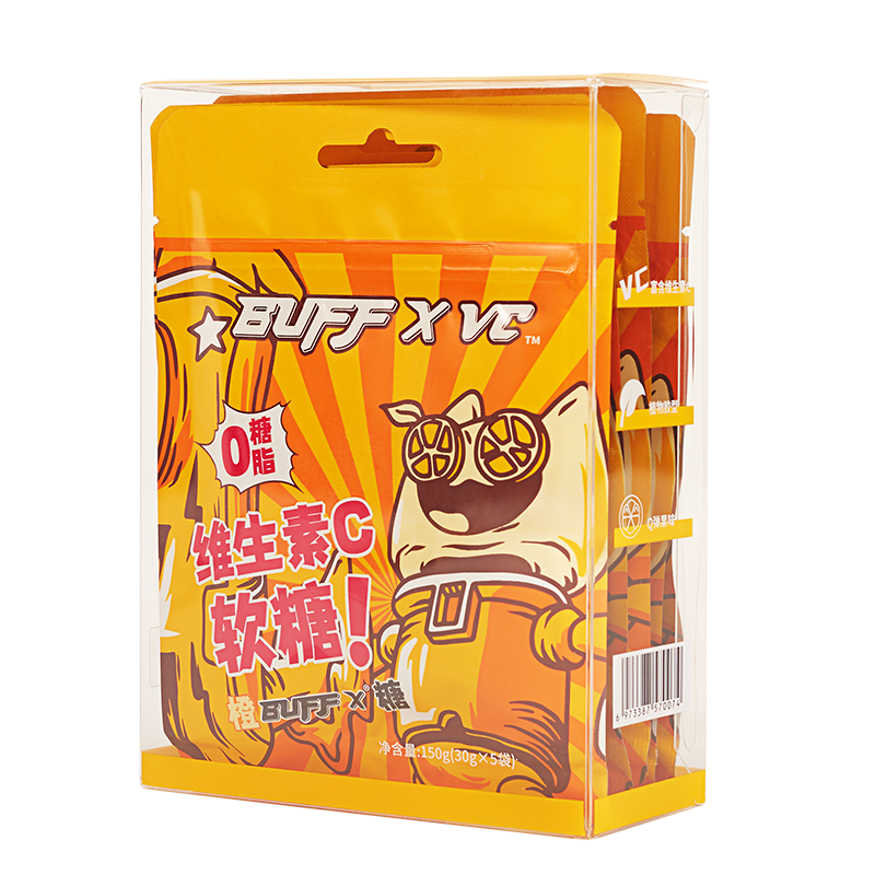 BuffX维生素C软糖橙子味，0糖0脂，价格持续上涨