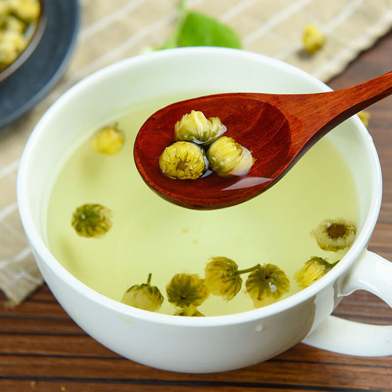 胎菊王桐乡杭白胎菊花四季泡水去清凉热火花茶配枸杞胎菊沁溪 桐乡