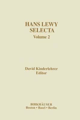 预订Hans Lewy Selecta: Volume 2