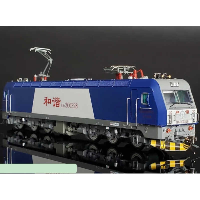 模型ho1/87和谐电3c型电力机车hxd3c/hxd3ca 京局京段#736 客运