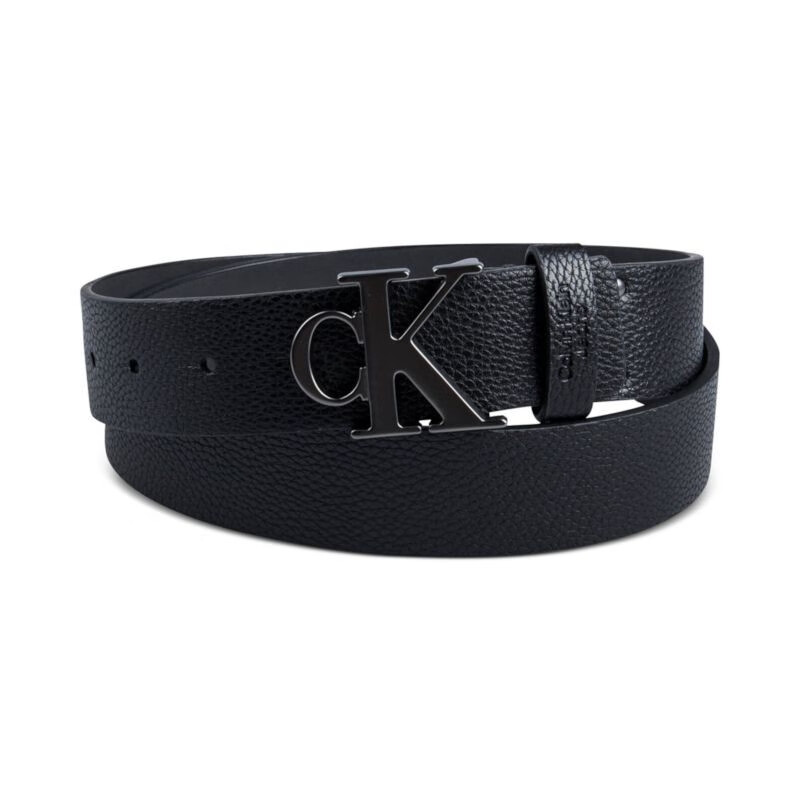 Calvin Klein男士皮带腰带商务休闲送男朋友生日礼物11KJ020003囤 Black XL(42-44)